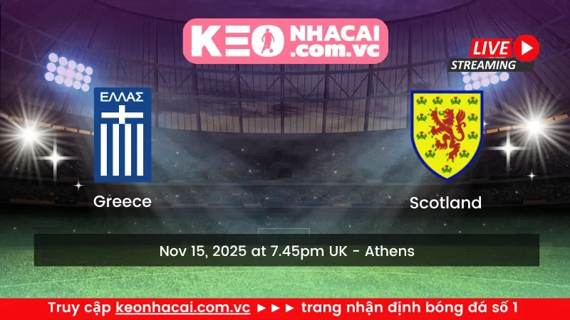 Greece vs Scotland