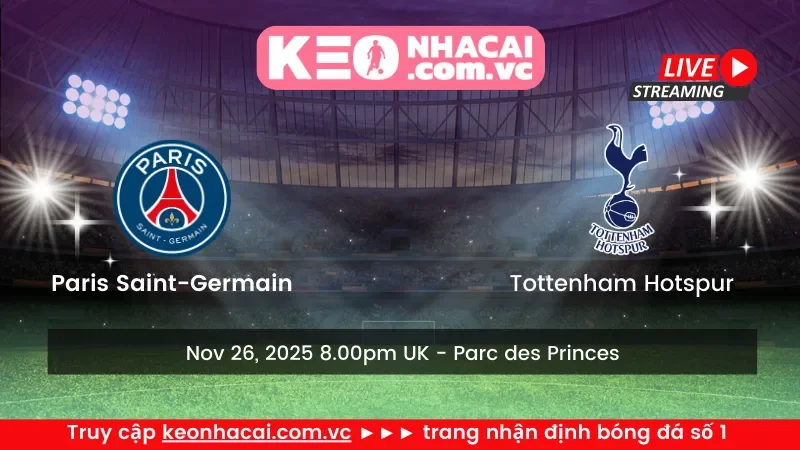 Paris Saint-Germain vs Tottenham Hotspur